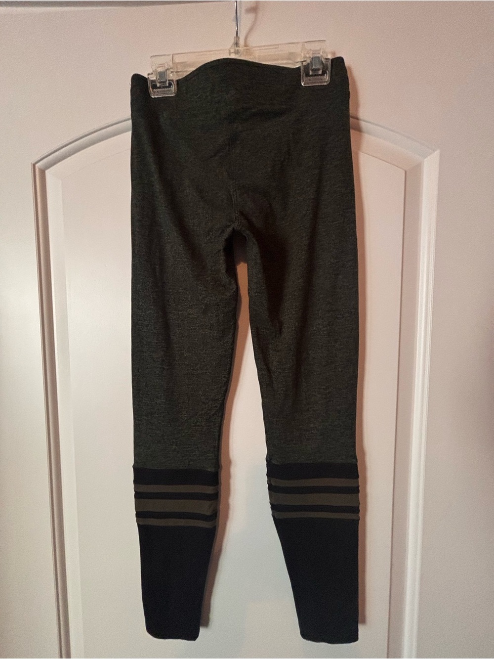 Bombshell Sportswear Sock Legging in Wintergreen Size S